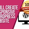 I will build wordpress website seo and mobile friendly