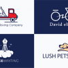 I will design creative professional business logo with copyrights