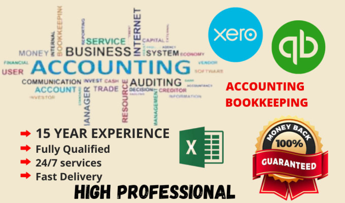 I will do bookkeeping in accounting and finance quickbooks, xero any erp